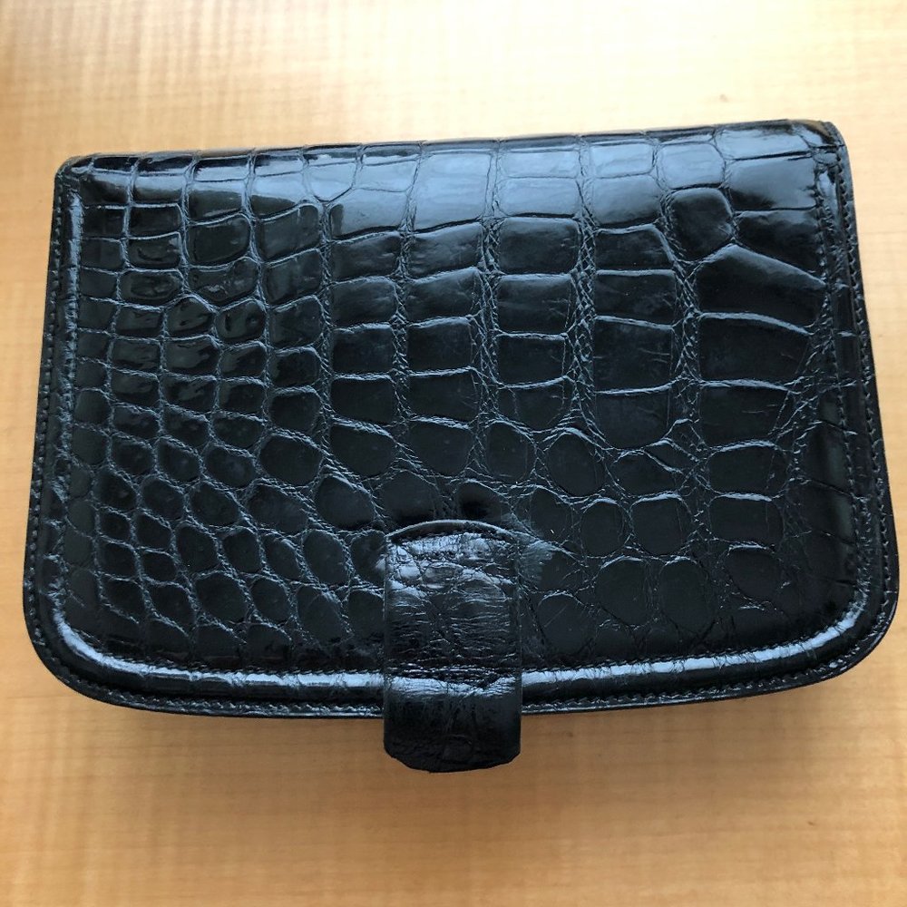 VINTAGE Alligtor clutch bag